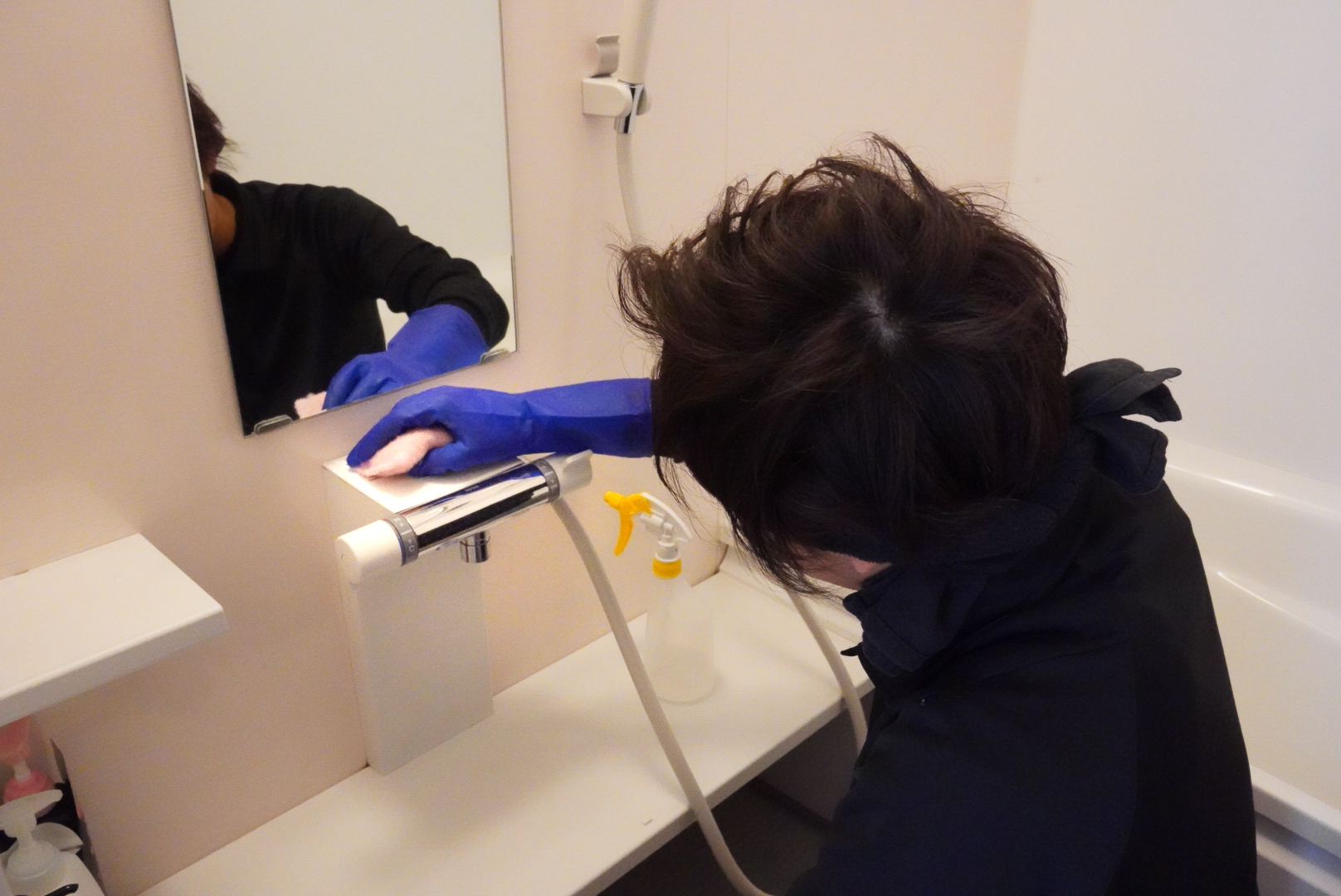 浴室クリーニング後