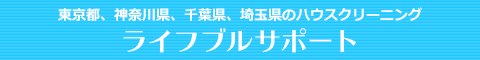 東京都足立区、板橋区、埼玉県草加市、八潮市、三郷市のハウスクリーニング店ライフブルサポート